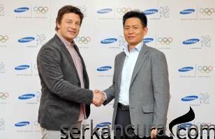 1331558622 Jamie Oliver Ambassador final 308x200 Samsung Jamie Oliver Ile Olimpiyat Oyunları İçin Marka Elçiliği Anlaşması Yaptı   Resim